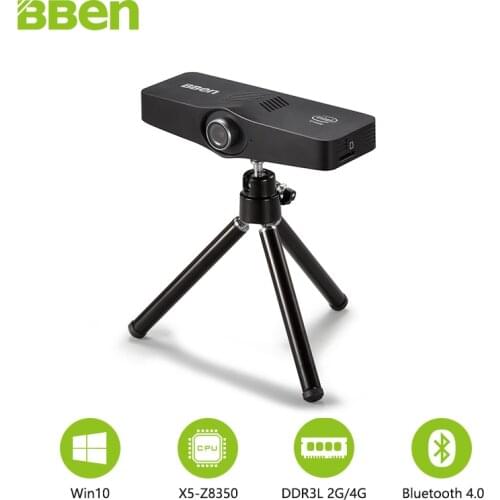 Bben C100 Mini PC Windows10 TV Box Intel Cherry Trail Z8350 Quad Core 2G/32G , 4G/64G 3PM Camera Bluetooth Wifi