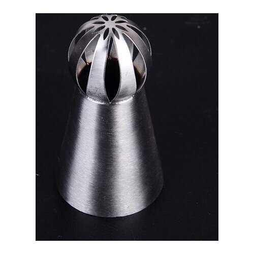 Fashion Hot Bakeware Sphere Ball Shape Cream Stainless Steel Icing Piping Nozzles Pastry Tips Cupcake Buttercream Bake Tool