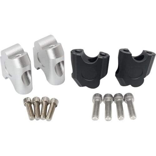 Motorcycle CNC Aluminum Handlebar Riser 7/8" for ATV Dirt Bike Motocross