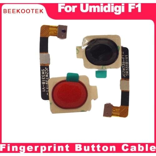 Original New umi F1 Fingerprint Button Sensor Flex Cable for UMIDIGI F1, F1 Play Mobile Phone