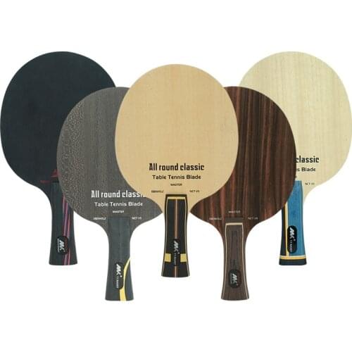 Table Tennis Racket Soleplate Ebony 7 Nano Carbon King Hurricane Super ZLC Carbon Fiber Blue Black Aromatic Carbon ALC