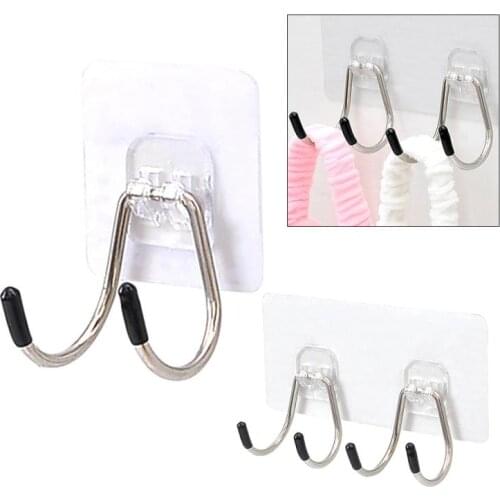Strong Adhesive Wall-mounted Kitchen Load-bearing Suction Cups Multi-Purpose Hooks
