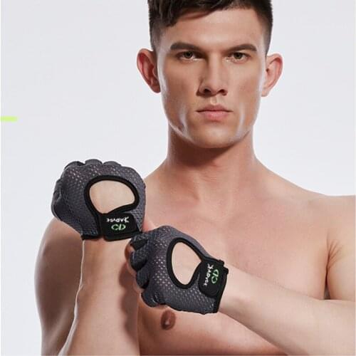 Professional Gym Gloves Men Women Weight Lifting Workout Fitness Gloves Breathable Bodybuilding Half Finger Hand Protector