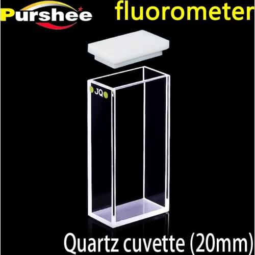 Standard quartz fluorescence cell with lid(20mm)