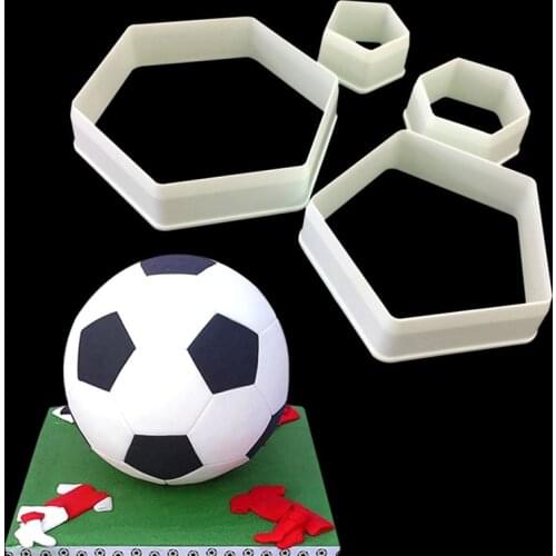 Sugarcraft Football plastic fondant cutter cake mold fondant mold fondant cake decorating tools sugarcraft bakeware cake tool