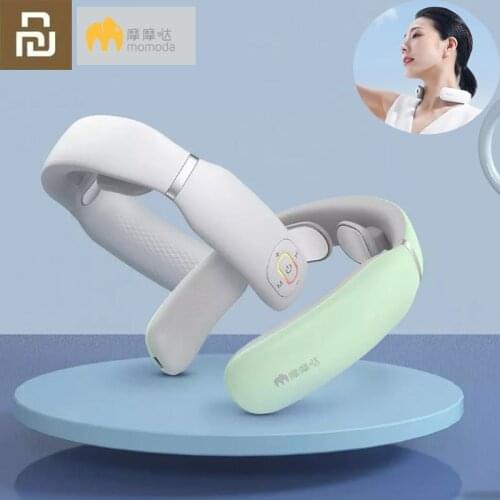 Xiaomi Momoda Intelligent Neck Massager Pulse 5 Modes Constant Temperature Heating Health Care Cervical Vertebra Physiotherapy