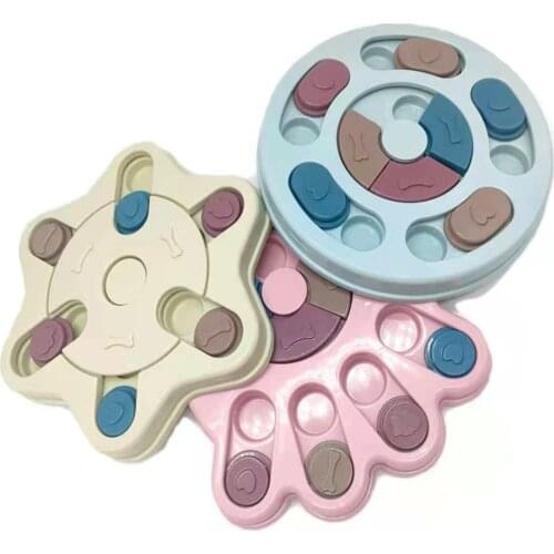 Unique Smart Dog Puzzle Toys Puppy Treat Dispenser Interactive Dog Toys Improve Dogs IQ Designed For Training Treats