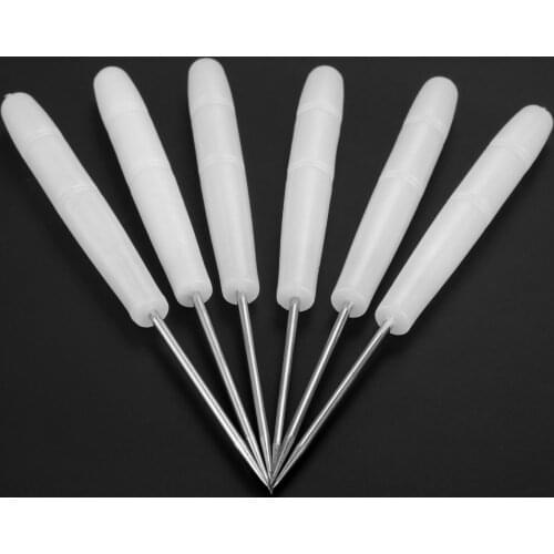 6Pcs 142mm Sewing Awls Plastic Metal Dig Holes Playing Eye or Rivets Hole Punching DIY Tool Sewing Tools Accessory