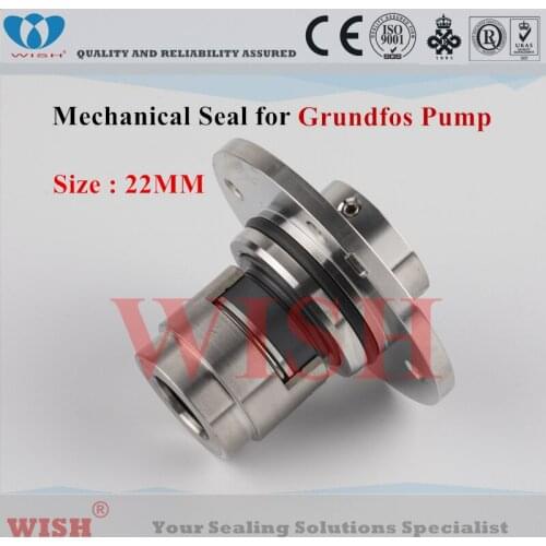 22MM Grundfos type HO mechanical seal BIG PLATE
