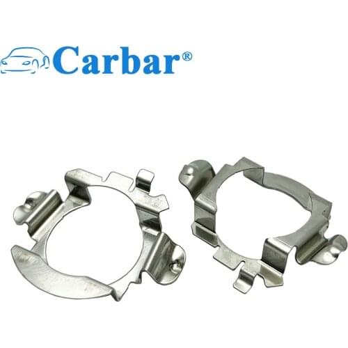 Carbar H7 LED Adapter Holders Retainers Socket Base For H7 LED Headlight Bulb For Benz GLA GL GLS For Besturn B50 B70 For Chery