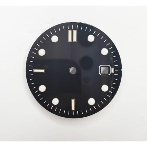 Watch Parts 31mm Sterile Dial Luminous Watch Dial Luminous Suitable For ETA 8215 2836 Mingzhu DG 2813 Miyota8215 821Amovement 35