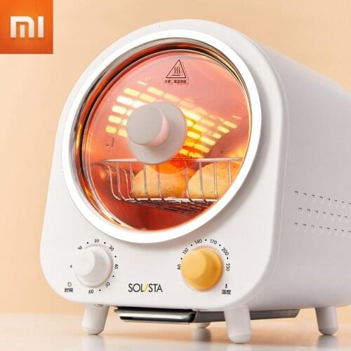 Xiaomi Solista Oven SD-Y01 360 degree Rotating Heating Smart Dual-knob Temperature Control Timing For Kitchen Multifunctional