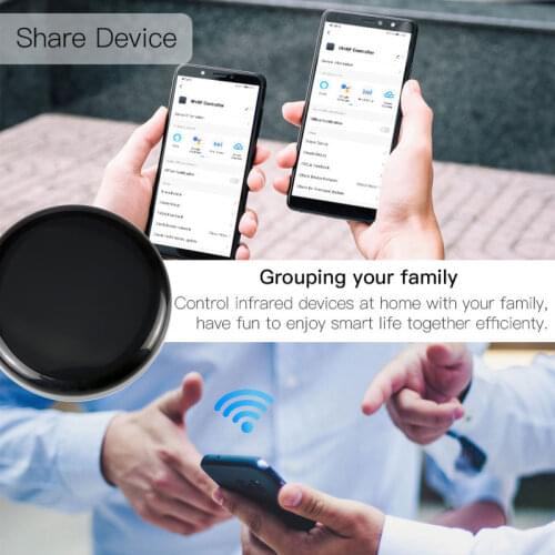 Tuya Wifi Rf IR Remote Control Compatible Alexa Google Home Smart Infrared 433.92 Mhzeelectric/Garage Door Electric Curtain App