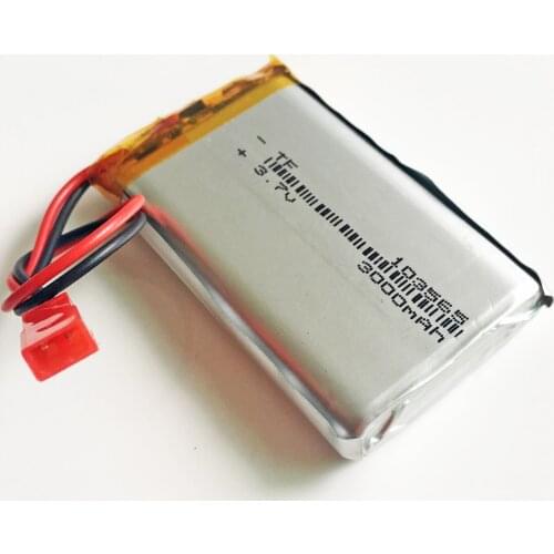 3.7V 3000mAh Lithium Polymer LiPo Rechargeable Battery 103565 SYP 2pin fit For Camera GPS PSP tablet PC PAD DVD Power bank