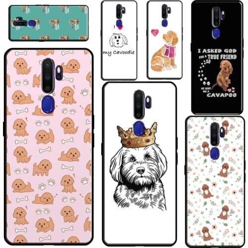 Cartoon Cavoodle Cavapoo For OPPO A31 A53 2020 A5 A9 A1K A15 A3S A5S A52 A72 A92 A83 A91 A93 Reno2 Z F5 F7 Case