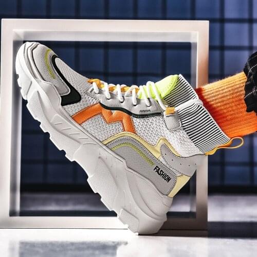 Men Shoes Sneakers Male Tenis Luxury Shoes Mens Casual Shoes Non-slip Wear-resistant Sneakers 2021 Summer Air Cushion Tenis New