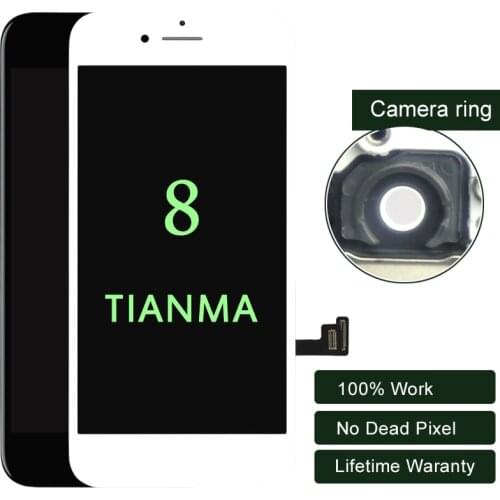 Premium 10PCS/LOT For iphone 8 LCD Display For Tianma Quality Touch Screen 5.5 Inch LCD Digitizer No Dead Pixel
