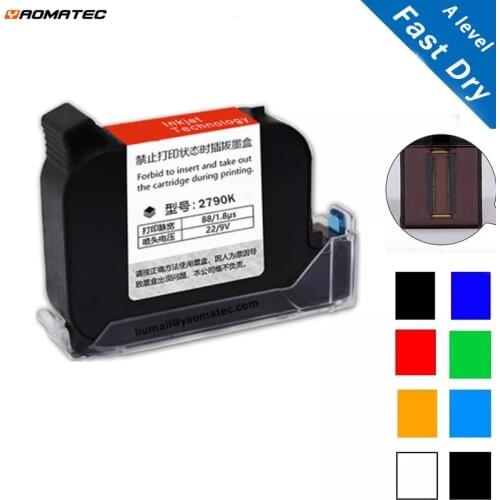 2790K 600DPI 12.7mm Premier A Level Handheld Printer Fast Dry Eco Solvent Print Height Inkjet Printer Colorful Ink Cartridge