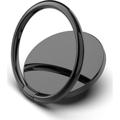 Metallic Rotatable Phone Holder 360° Rotatable Magnet Finger Ring Smartphone Socket For Magnetic Smartphone Stand Skin-Friendly