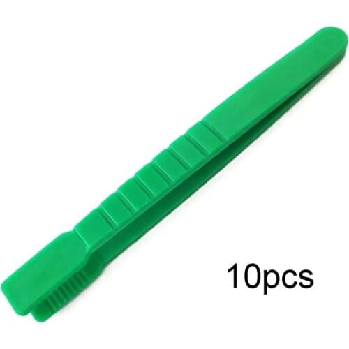 10pcs Plastic Bug Insect Catcher Tongs Tweezers for Kids Children Biology Study DXAD