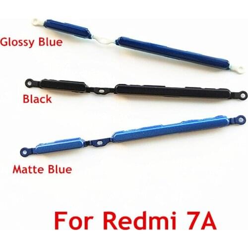 10x Power & Volume Switch Control Side Key Button Replacement Parts For Xiaomi Redmi 7A