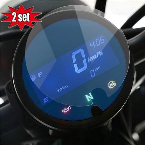 2 set Motorcycle Cluster Scratch Protection Film Screen Protector Accessories for Honda Rebel 500 CMX500 Rebel 500 2017-2019