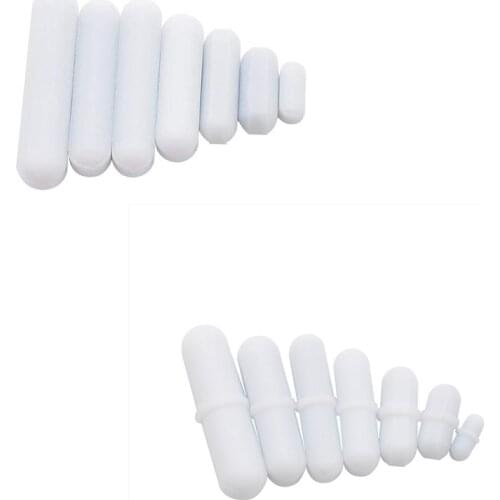7Pcs Mixed Size Stir Bar PTFE Magnetic Stirrer Mixer Stir Bars
