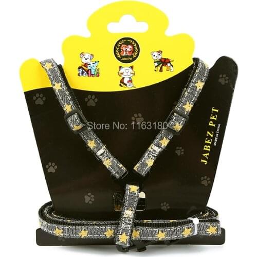 72 Sets/lot Flower Print Pet Dog Collar Harness Leash Soft Walking Harness Leash Durable Traction Rope Dog Harness Leash