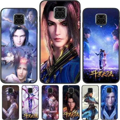 Douluo Continent Anime Tang San For Xiaomi Redmi Note 10 Pro 8T 9S Note 7 8 9 Pro Case For Redmi K40 9C 9A 9T Back Cover