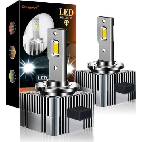 D1S D3S D8S Canbus LED Headlight Bulbs D2S D4S D5S Replacement Original HID D1R D2R D4R 30000LM 6500K 12V-85V No Error led