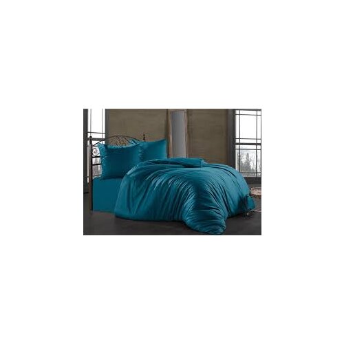 Oil Cotton Satin Double Duvet cover set
