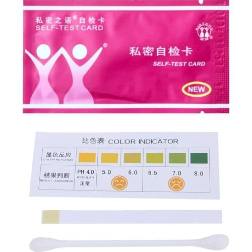 Female Self-test Card Vagina Inflammation Gynecological Inflammation Self Test Card Feminine Hygiene product