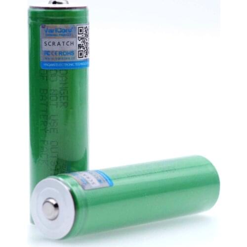 VariCore VTC6 3.7V 3000 mAh 18650 Li-ion Rechargeable Battery 30A Discharge for US18650VTC6 batteries + Pointed