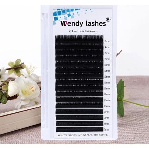 16 Rows Eyelash Extension Individual Faux Mink Eyelashes Artificial Lashes For Building Natural Lashes Makeup Supplies Hand-made