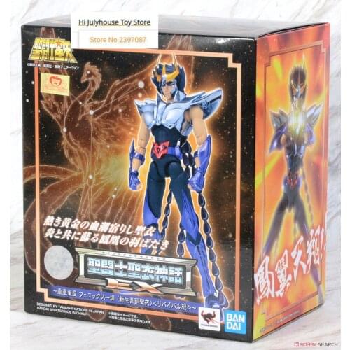 Newly Saint Seiya" Original BANDAI Meal Armor Saint Cloth EX Action Figure - phoenix Ikki Revival version