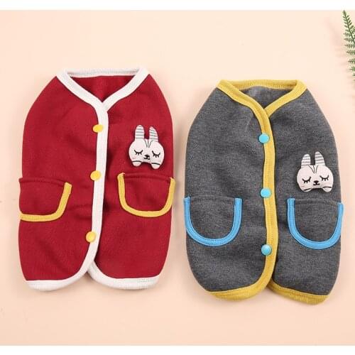 Dog Clothes Fleece Coats Puppy Pet Clothing for Dogs Costume Ropa Perro Winter Dog Jacket Chihuahua Clothes for Small Dogs York