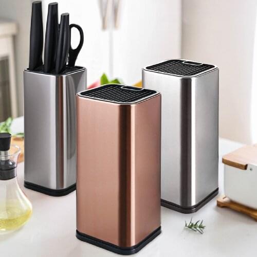 Knife Stand Holder Block Kitchen Accessories Kitchen Bar Knife Storage Block Stands for Knives Kitchen Tools