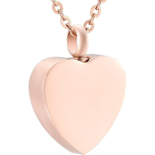 Blank Cremation Urn Heart Urn for Ashes Keepsake Memorial Urn Cremation Jewelry for Dad Mom Grandma