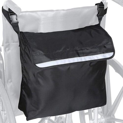 Wheelchair Bag Outdoor Portable Wheelchair Backpack Shopping Storage Scooter Walker Frame Storage Handbags