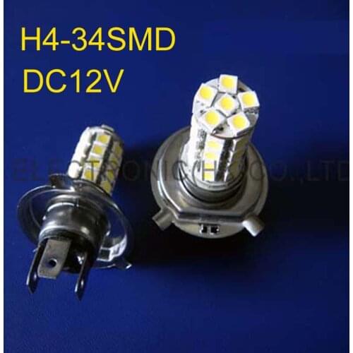 High quality 5050 12V 6W H4 Led Fog Lamps,H4 led bulbs Lamps lights Auto 12v free shipping 20pcs/lot
