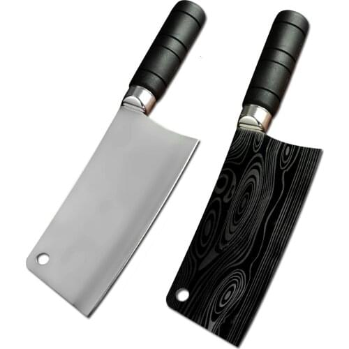 XYj Stainless Steel Chef Knife Chopper Forged Anti-stick Sharp Cleaver Fish Vegetable Chinese Kitchen Knife Chef Cutter Tool