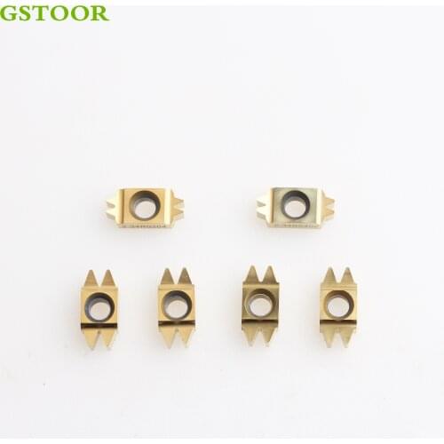 10PCS PDL-2.34-WR0.2-NR0.4 PDL-3.56-WR0.4-NR0.4 PDL-3.56-WR0.4-NR0.44 Pulley Turning Tools Carbide Inserts Lathe Cutter Inserts