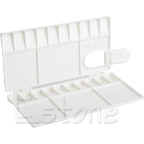25 Grids Grand Peinture Art Plateau Artiste Huile Aquarelle Palette plastique L4MD