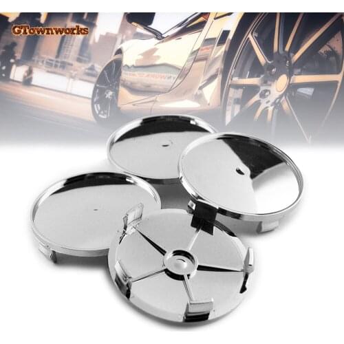 4 Pcs 68mm inside 64mm Car Wheel Center Hub Caps Covers For 68mm E46 E88 E90 E92 E93 E52 E89