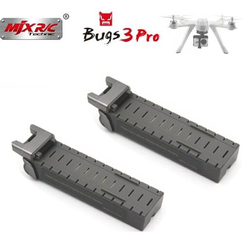 2PCS 7.4V 2800mah Battery for MJX Bugs 3 PRO B3PRO D85 Ex2h Brushless Four-axis Aircraft Accessories Remote Control Drone