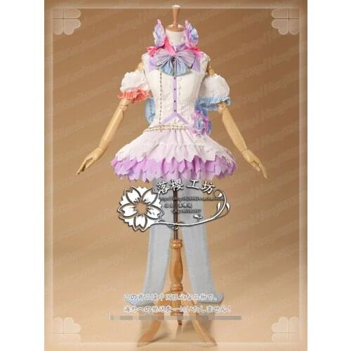 Anime! Love Live! Yazawa Niko March White Valentines Day Angel Awaken Uniform Dress Cosplay Costume Free Shipping+leglet