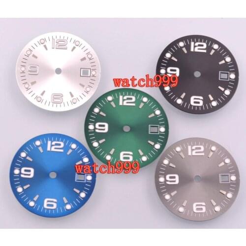 31.5mm watch sterile dial Fit ETA 2836 2824 DG2813 3804 Miyota 8215 821A 8205 Sea gull 1612 automatic movement watch dial