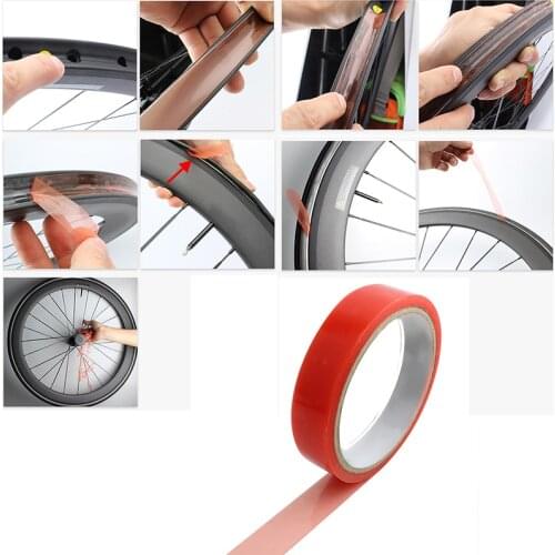 Double-sided Tape For Road Fixed Gear Bicycle Fixie Bike Carbon Tubular Tires Cycling Bicycle TiresTubes Wheels Tires