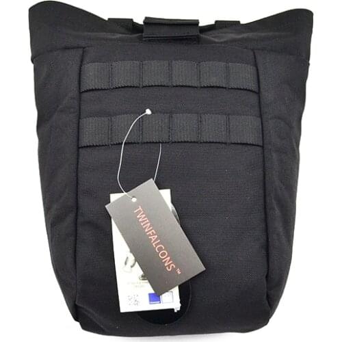 TwinFalcons Tactical Protable Molle Utility Hunting Rifle Ammo Pouch Gun Magazine Dump Drop Reloader Hot Sell Pouch Bag TW-M015