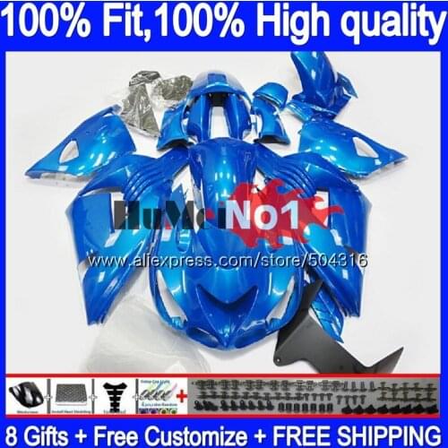 Injection For KAWASAKI ZX 14R ZX14R 06 07 08 09 10 11 Metal blue 78MC.127 ZZR1400 ZX-14R 2006 2007 2008 2009 2010 2011 Fairing